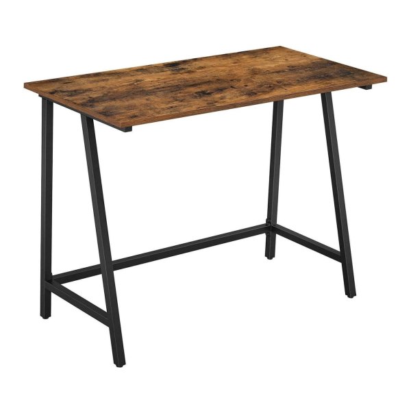 Bureau industrieel 100x50x75cm bruin