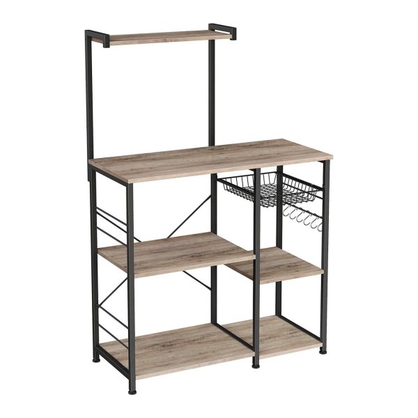 Keukenplank - ZAZA Home - Industrieel Ontwerp - Magnetronplank - Greige-Zwart