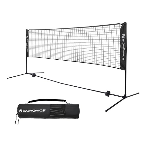 Badmintonnet, Tennisnet, İn Hoogte Verstelbaar, Set Bestaande Uit Net, Stevig İjzeren Frame En Transporttas