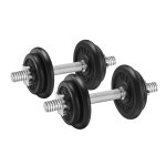 Gietijzeren Verstelbare Halterset, Fitnesstraining, Gewichtheffen, Thuisgymnastiek, Dumbbells 20KG