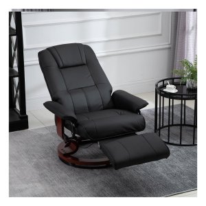 TV fauteuil - Luxurious Life - 360 graden draaibaar - Zwart