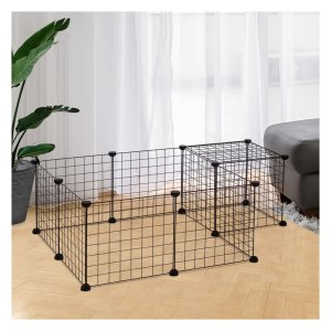 Kooi - FlexiPet - Omvormbaar - Zwart