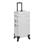 Koffer - Professionele - Grote trolley - Zilver