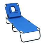 Tuinstoel - Relax Garden - Ontspanningsligstoel - Leesvenster - Blauw