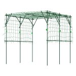 Klimrek - Stalen - Driehoekig ontwerp - Groen