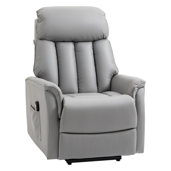Fauteuil - Relaxfauteuil met ligfunctie - Grijs