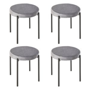 Barkruk - Stijlvol Design - Comfortabele zitting - Zwart.