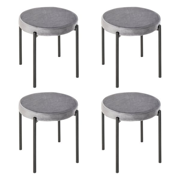 Barkruk - Stijlvol Design - Comfortabele zitting - Zwart.