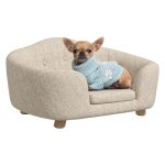 Hondenbank - ComfortPets - zacht en knus - grijs