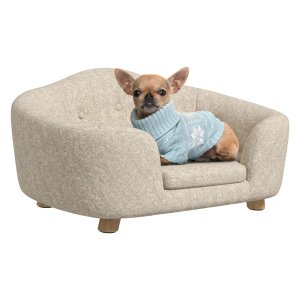 Hondenbank - ComfortPets - zacht en knus - grijs