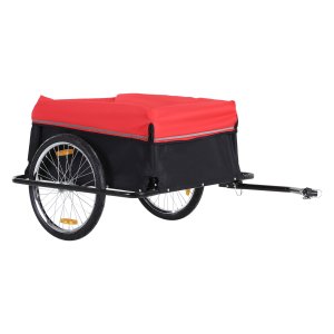Transportfietsaanhanger - Oplaadbaar - Damesfietsen - Zwart