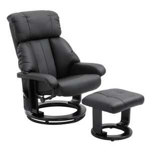 Massagestoel - RelaxMax - televisiefunctie - zwart