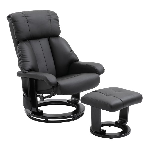 Massagestoel - RelaxMax - televisiefunctie - zwart