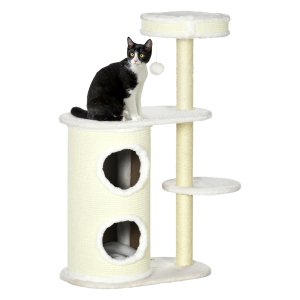 Klimboom - LuxeKrabbels - Krabplank – Kattentoren - Beige