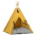 Huisdierentent - ComfortPaws - Comfortabel - Anti-slip - Geel