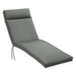 Ligstoelhoes - TuinFleur - Waterdicht - UV-bestendig - Donkergrijs