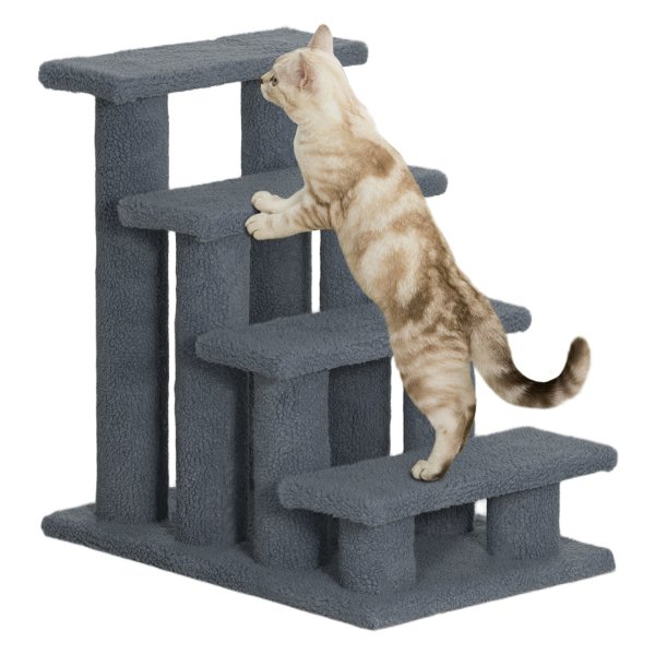 Huisdierentrap - Duurzaam - Veilig - Grijs