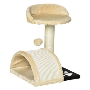 Krabmeubel - Speelse Krabpaal - Sisal Krabpalen - Beige