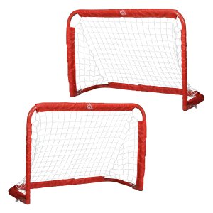 Voetbaldoelen - Inklapbaar – Staal - Rood