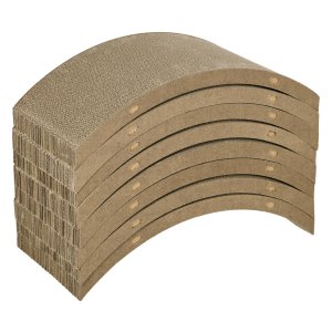 Kattenloopwiel Krabplankenset - Draagbaar - Sterk - Bruin