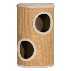 Krabpaal - Klimpaal - Ruim design - Pluche - Bruin-beige