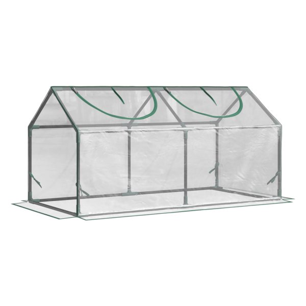 Beschermhoes - Tomatentuin - Met raam - Transparant