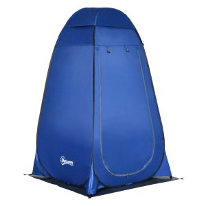Tent - Draagbare douche/toilet - Mobiele kleedkamer - Blauw