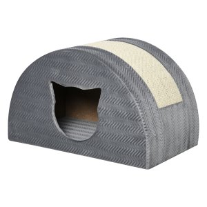 Kattenhol - Catal House - Krasbestendig - Grijs