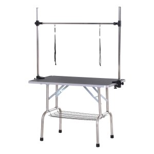 Dierentafel - Trimmaster - Opvouwbaar en verstelbaar - Zwart