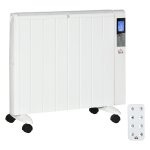 Elektrische Radiator – LCD-display – 2000W - zwart