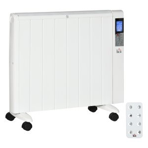 Elektrische Radiator – LCD-display – 2000W - zwart