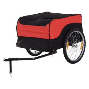 Fietsaanhanger - Transporter - Cargo - Rood-Zwart