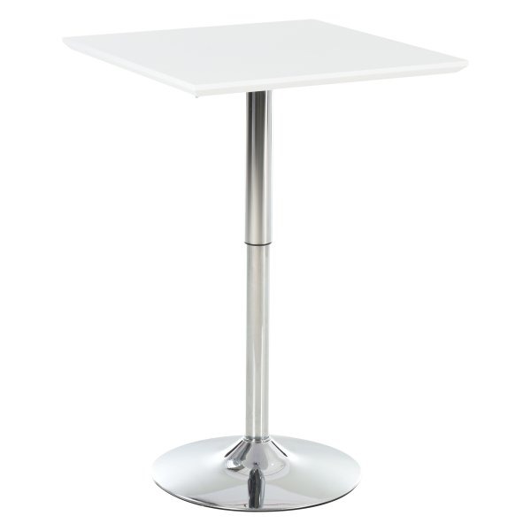 Pubtafel - Bistrotische - Verstelbaar - Wit