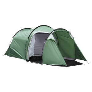 Tunneltent - 3-persoons - Polyester - Donkergroen