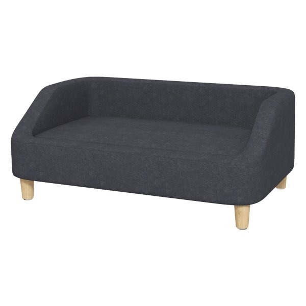 Hondenbed - Comfortabel - Verhoogd ontwerp - Donkergrijs