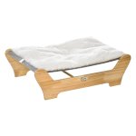 Kattennest - Luxe Kattenbed - Verhoogd en zacht - Grijs