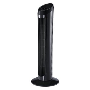 Ventilatiestanden - Kolomventilator - 45 W - 3 standen - Zwart