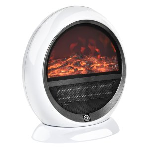 Elektrische Mini-Kachel - Vlameffect - 1500W - Wit