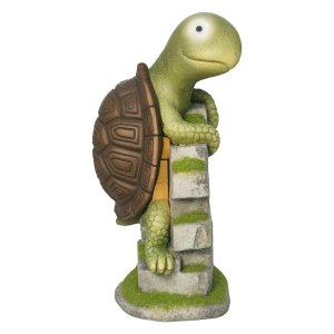 Tuinbeeld - Zonnekracht - Schildpad - LED - Groen