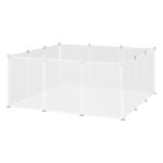 Huisdierbehuizing - TravelPet - DIY behuizing - roosterhekje - wit
