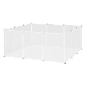 Huisdierbehuizing - TravelPet - DIY behuizing - roosterhekje - wit