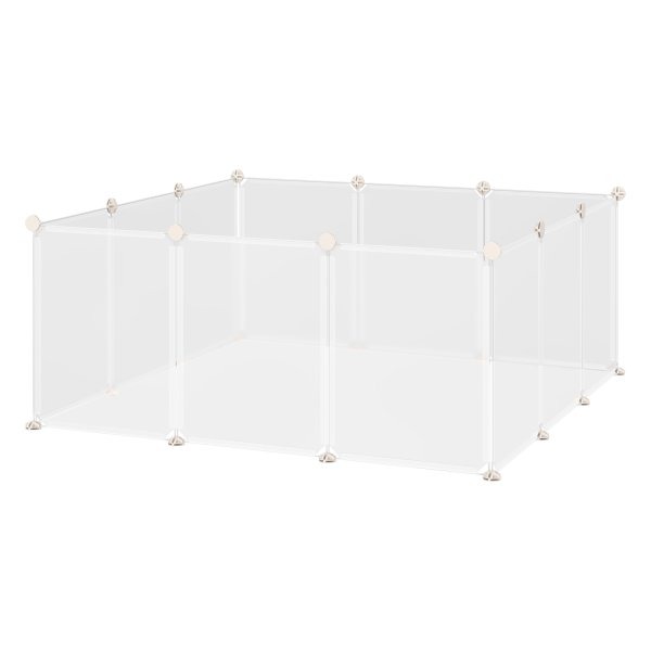Huisdierbehuizing - TravelPet - DIY behuizing - roosterhekje - wit