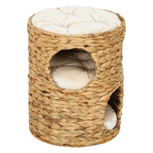 Kattentoren - Luxe - Krabpaal - Kattenbed - Lichtbruin