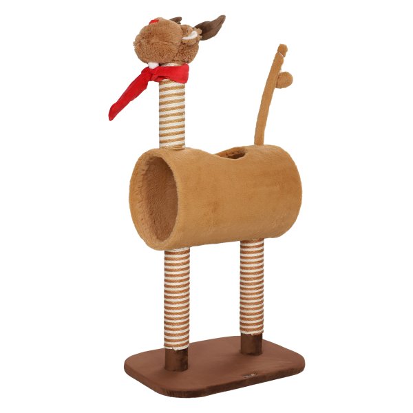 Kattenmeubel - Kattentoren - Luxe design - Inclusief speelbal - Beige
