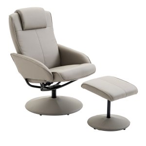 Fauteuil - Comfortable Design - 360° Draaibaar - Grijs