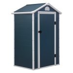 Tuinhuisje - Huismerk - Gereedschapsschuur - Ventilatieraam - Grijs