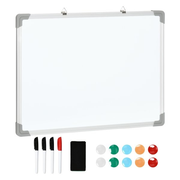 Whiteboard – Zaza Home – Magnetisch – Eenvoudig te monteren - wit