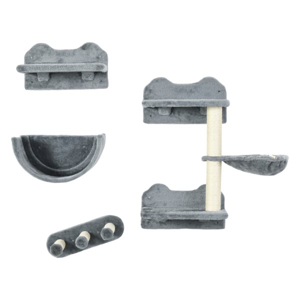 Klimwandset - Stoere Krabplank - Springplanken - Grijs