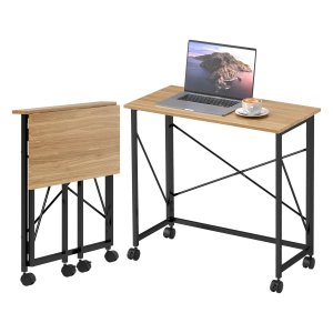 Bureau-oplslag - Ruimtebesparend - Opklapbaar - Eiken