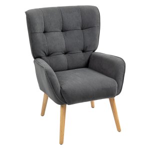 Zachte velours bekleding - Gestiktpatroon - Comfortabel - Stijlvol - Grijs